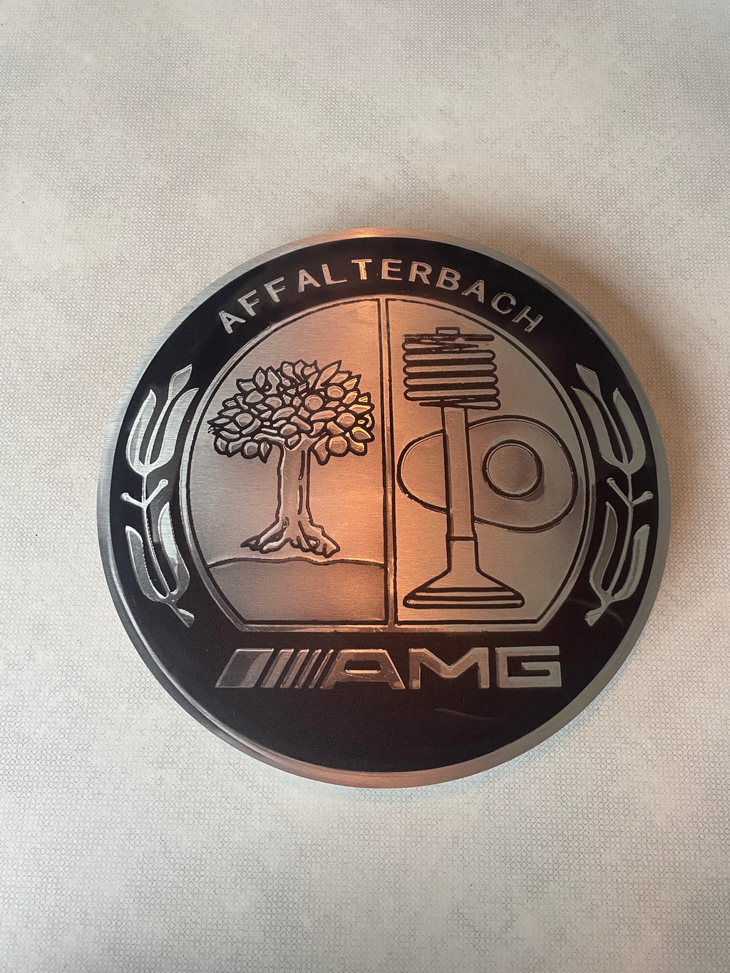 Mercedes AMG Affalterbach Reclamebord – Aluminium 40x40 cm