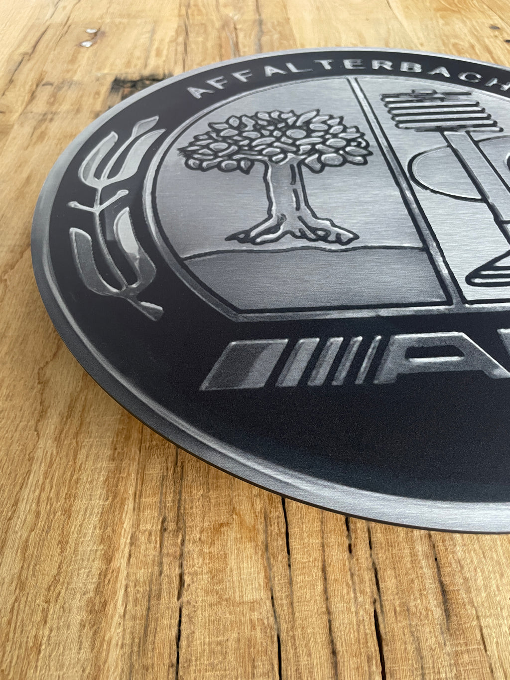 Mercedes AMG Affalterbach Reclamebord – Aluminium 40x40 cm