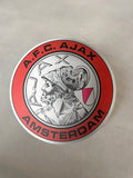 Ajax Classic Logo Reclamebord – Aluminium 40x40 cm