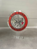 Reclamezuil Ajax logo classic, plexiglas, 35x45cm, 10 mm dik