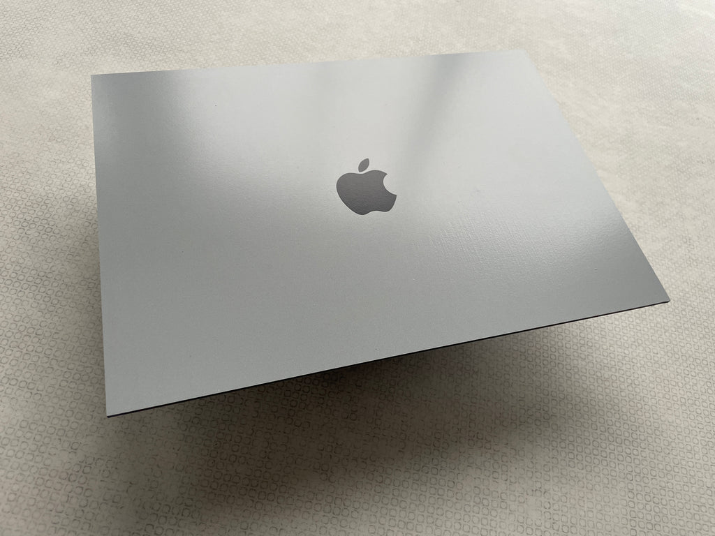 Reclamebord Apple logo 30x21cm aluminium