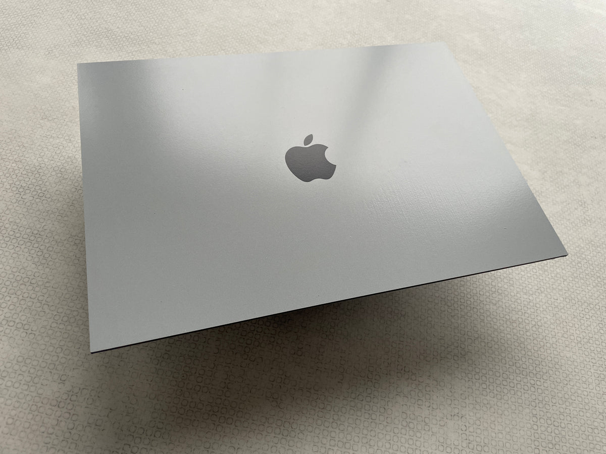 Reclamebord Apple logo 30x21cm aluminium