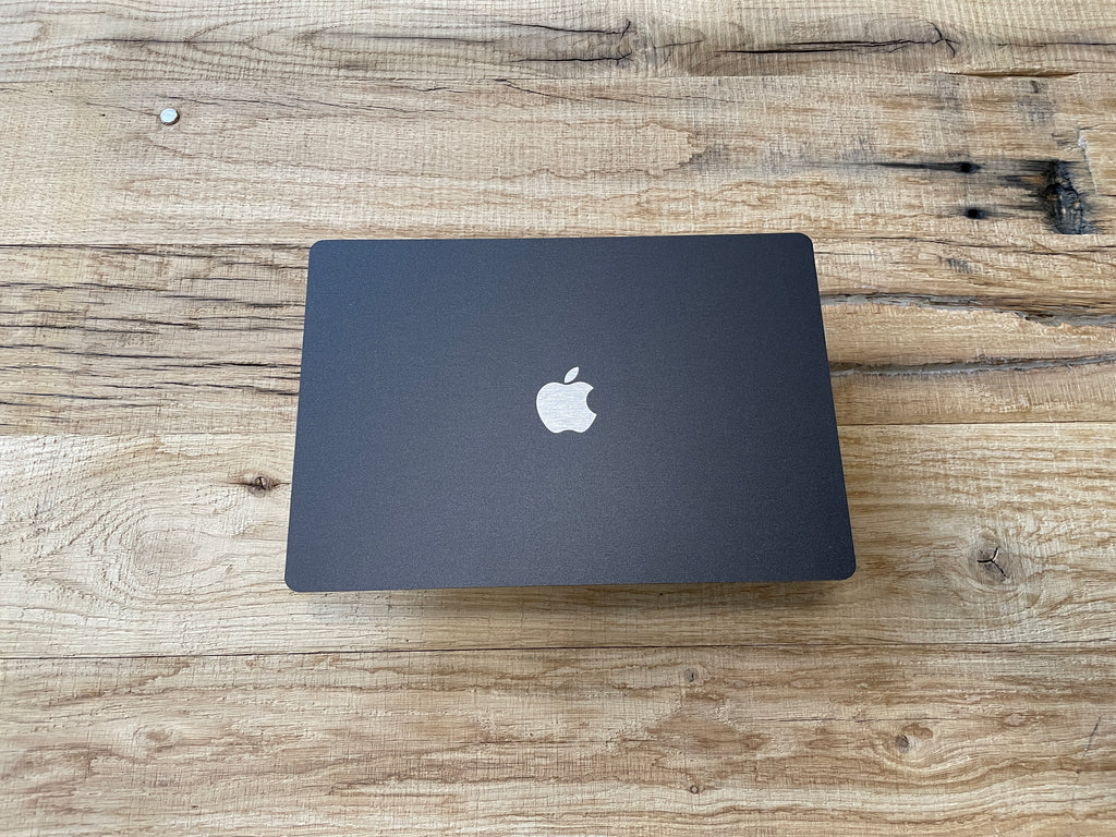 Reclamebord Apple logo 30x21cm aluminium