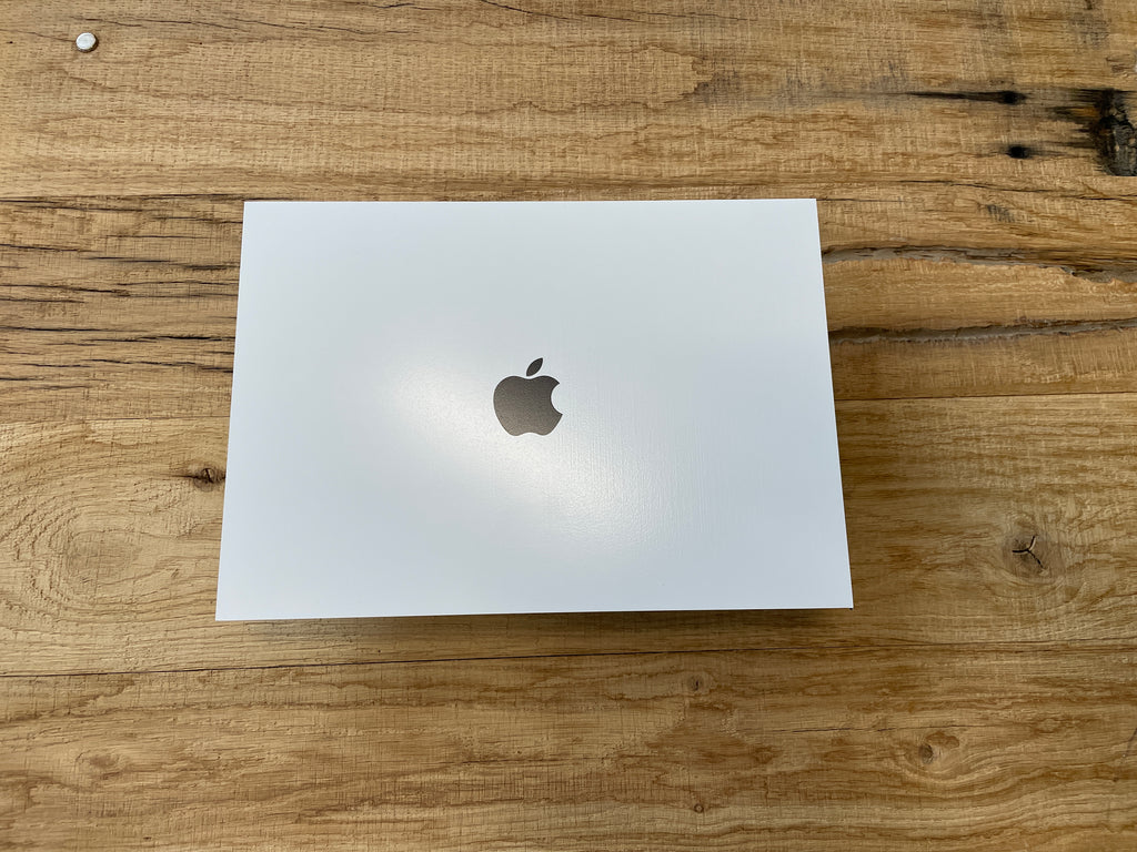Reclamebord Apple logo 30x21cm aluminium