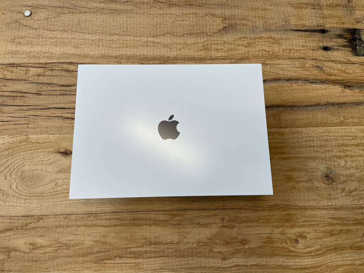 Reclamebord Apple logo 30x21cm aluminium