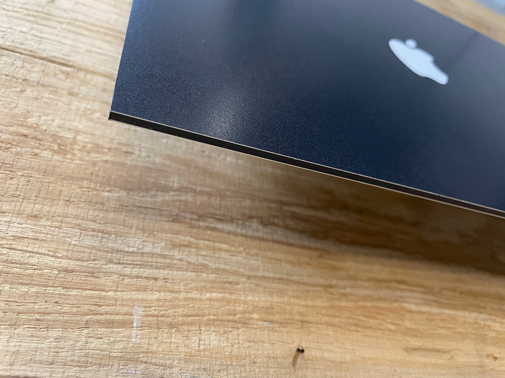 Reclamebord Apple logo 30x21cm aluminium