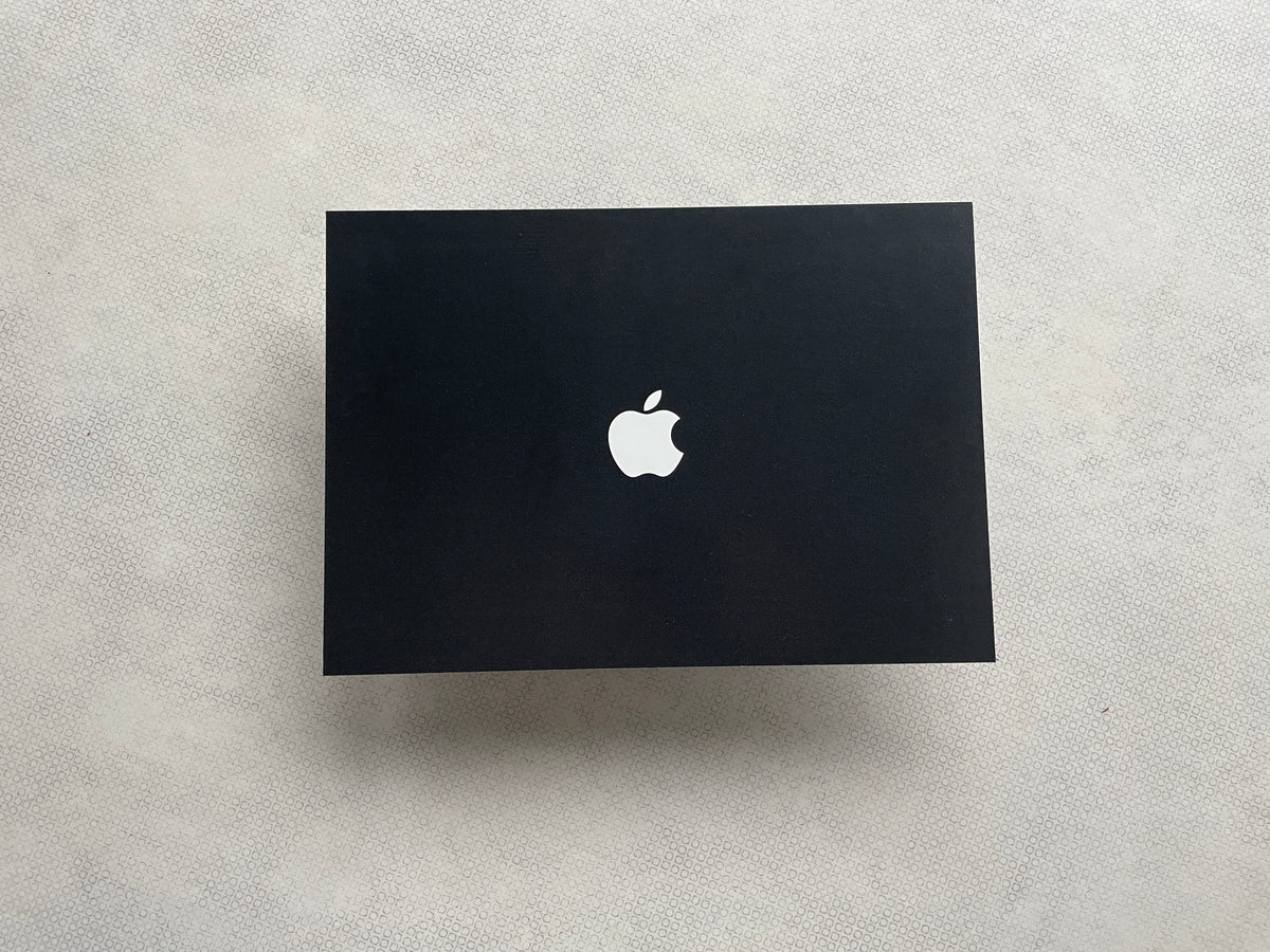 Reclamebord Apple logo 30x21cm aluminium