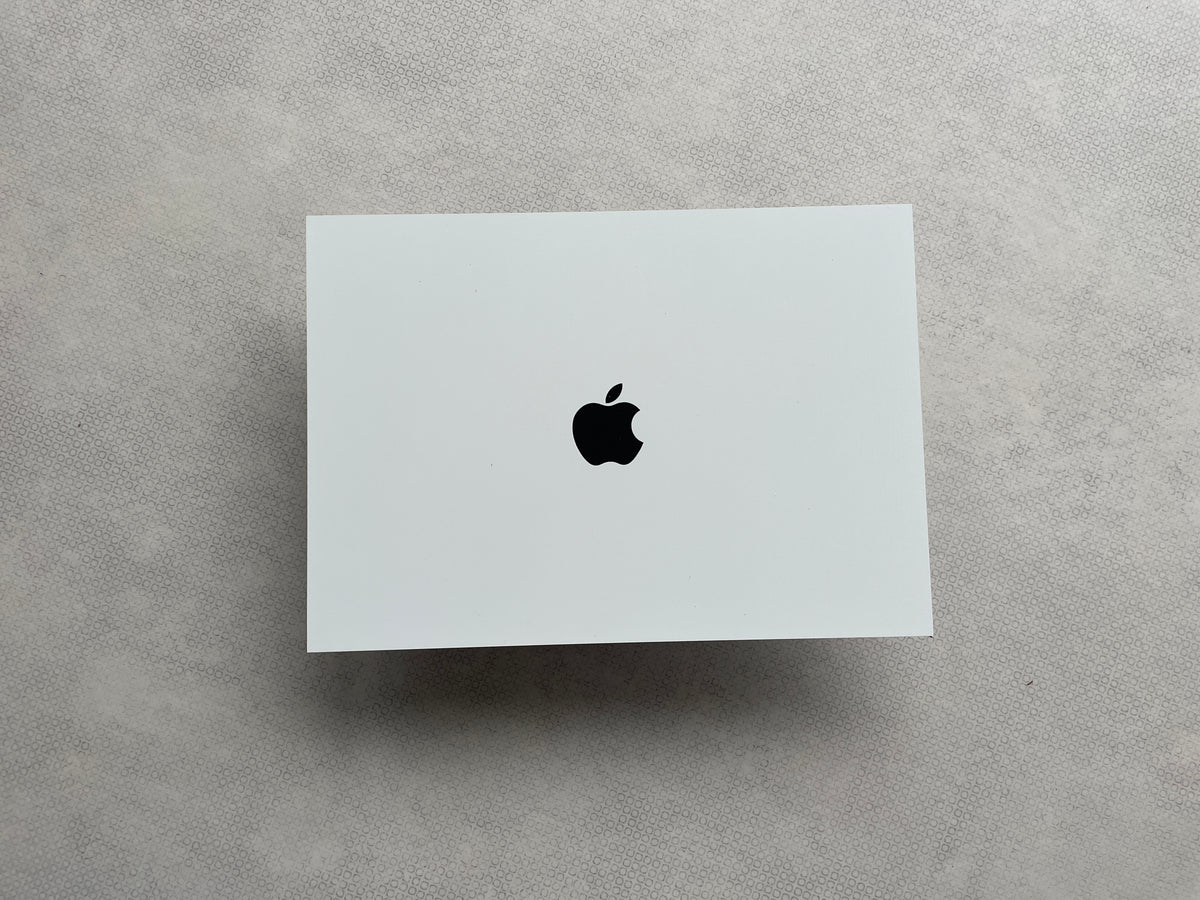 Reclamebord Apple logo 30x21cm aluminium