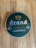 Reclamebord Brand bier logo groen, afmeting 40x40 cm