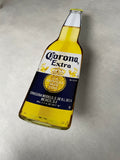Reclamebord Corona fles groot, 70cm hoog, aluminium