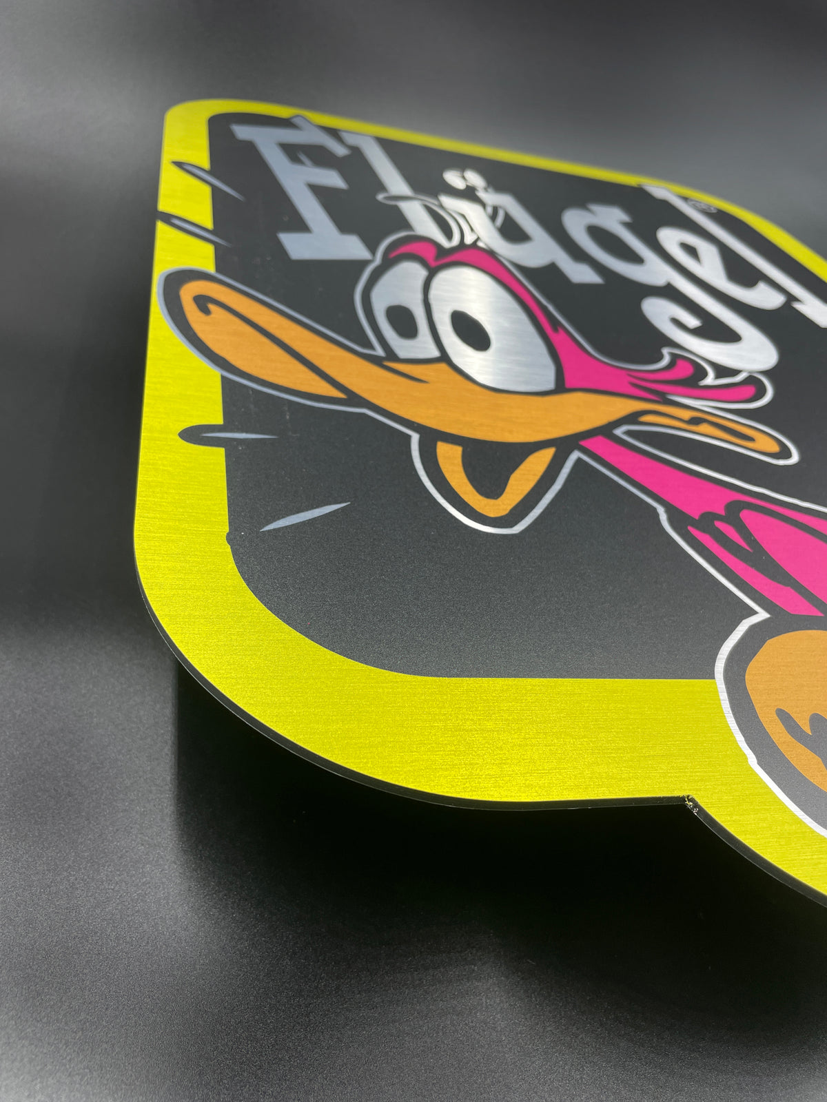 Reclamebord Flügel reclame logo bord, aluminium, 40x57 cm