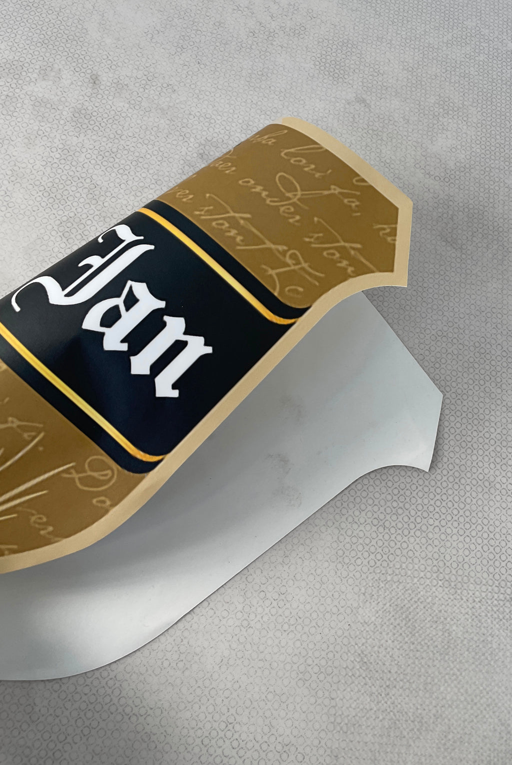 Sticker Hertog Jan bier logoschild etiket, afmeting 40x40 cm