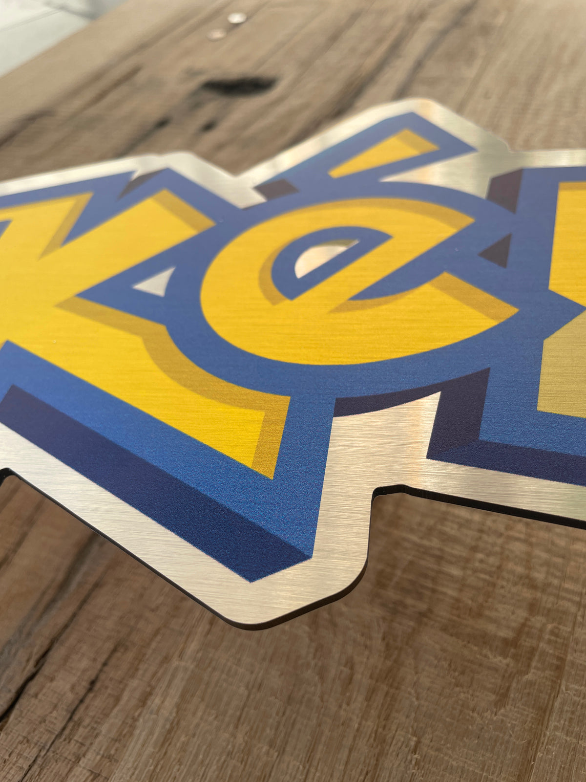 Reclamebord Pokémon logo bord, aluminium, rvs look, 57x23 cm