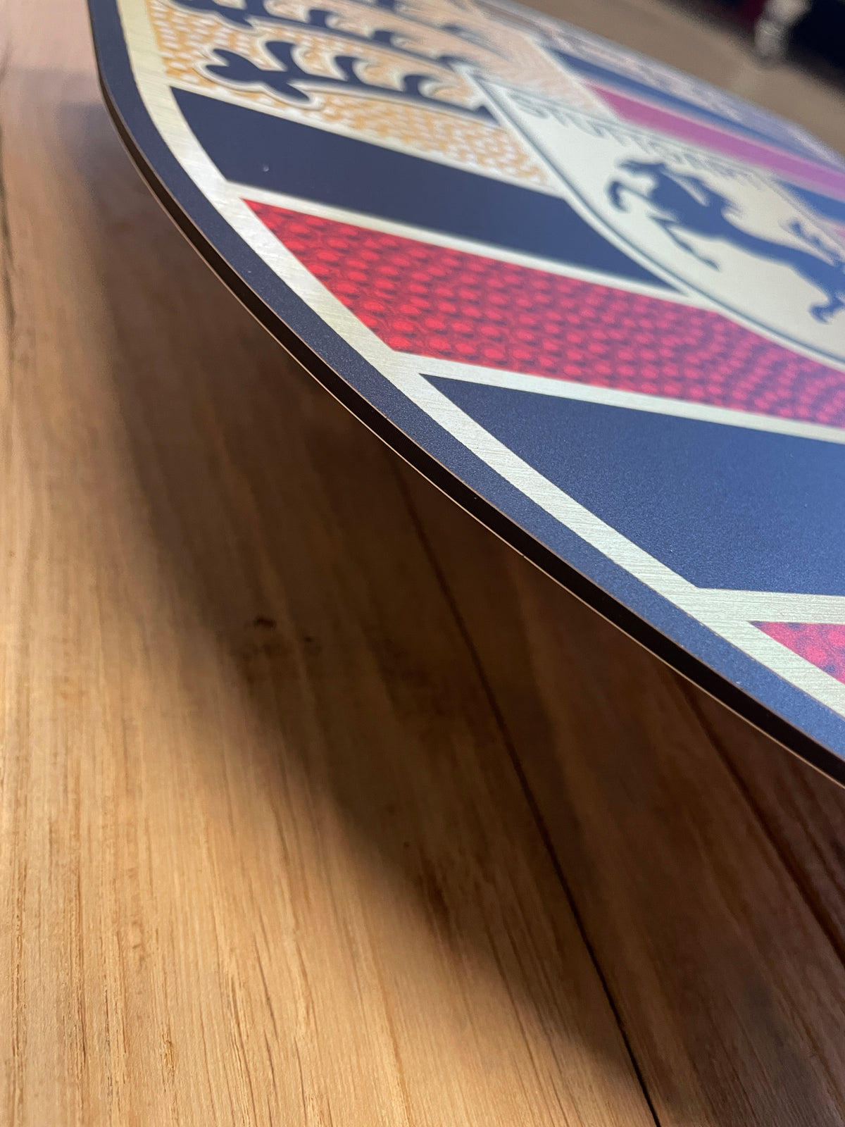 Reclamebord Porsche logo embleem, aluminium, 30x40 cm