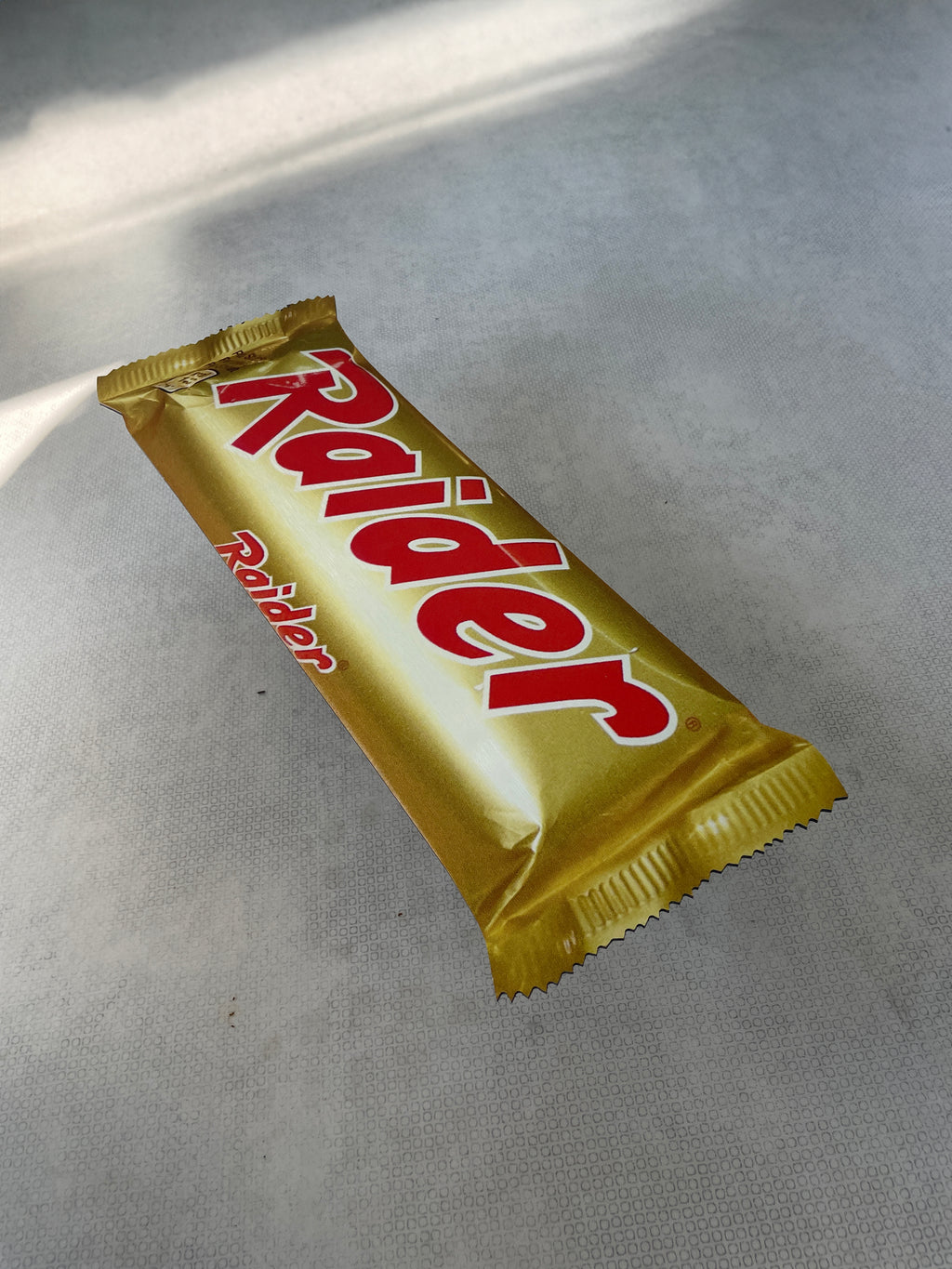 Reclamebord Raider logo bord, aluminium, 47x18 cm