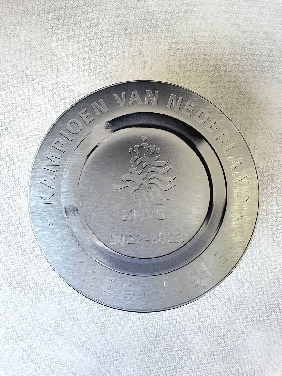 Kampioensschaal Feyenoord, eredivisie 2022 2023, alu,40x40cm