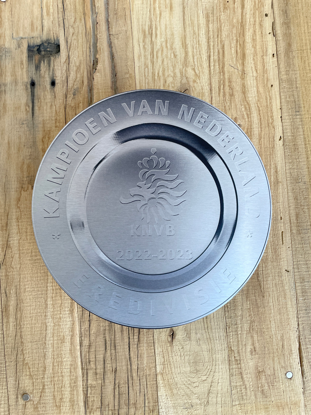 Kampioensschaal Feyenoord, eredivisie 2022 2023, alu,40x40cm
