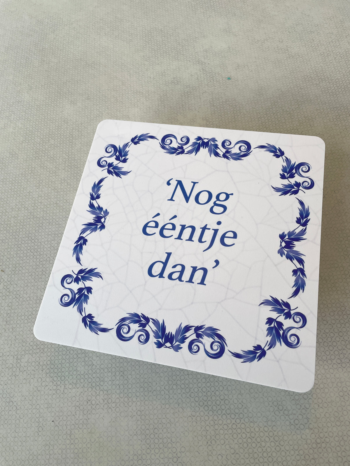 Mancave tegels met diverse spreuken 20x20cm