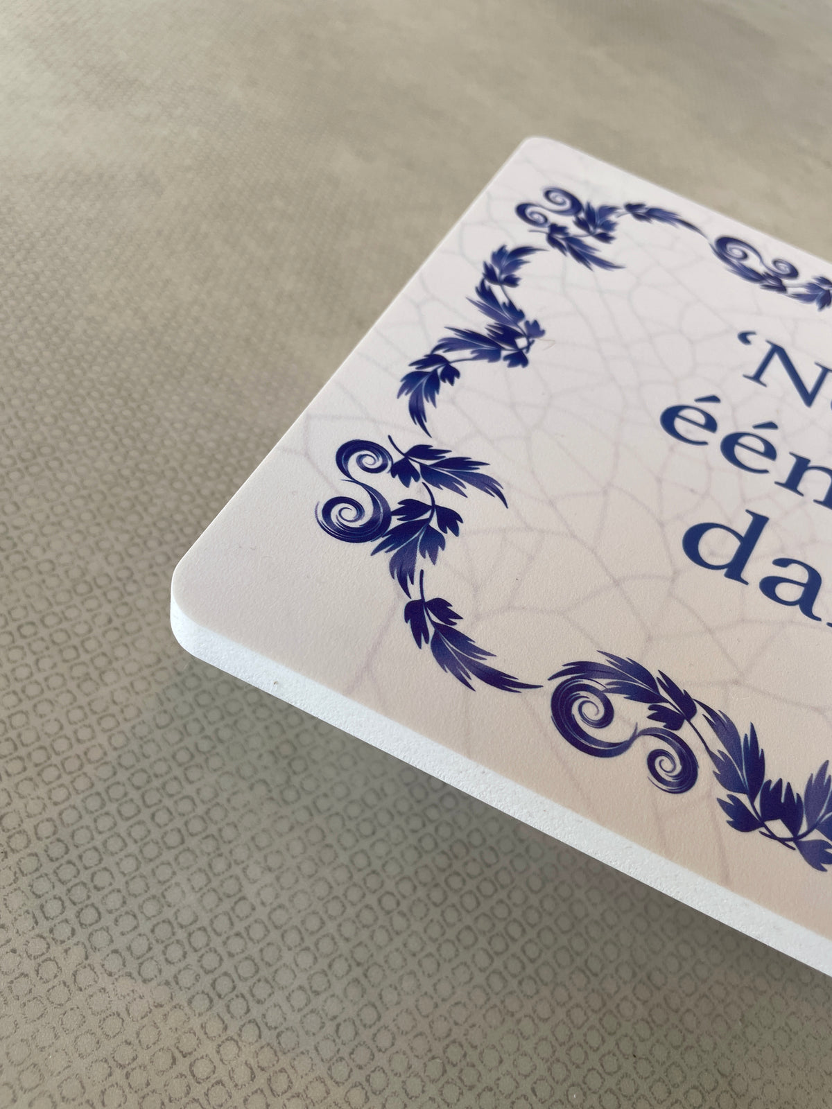 Mancave tegels met diverse spreuken 20x20cm