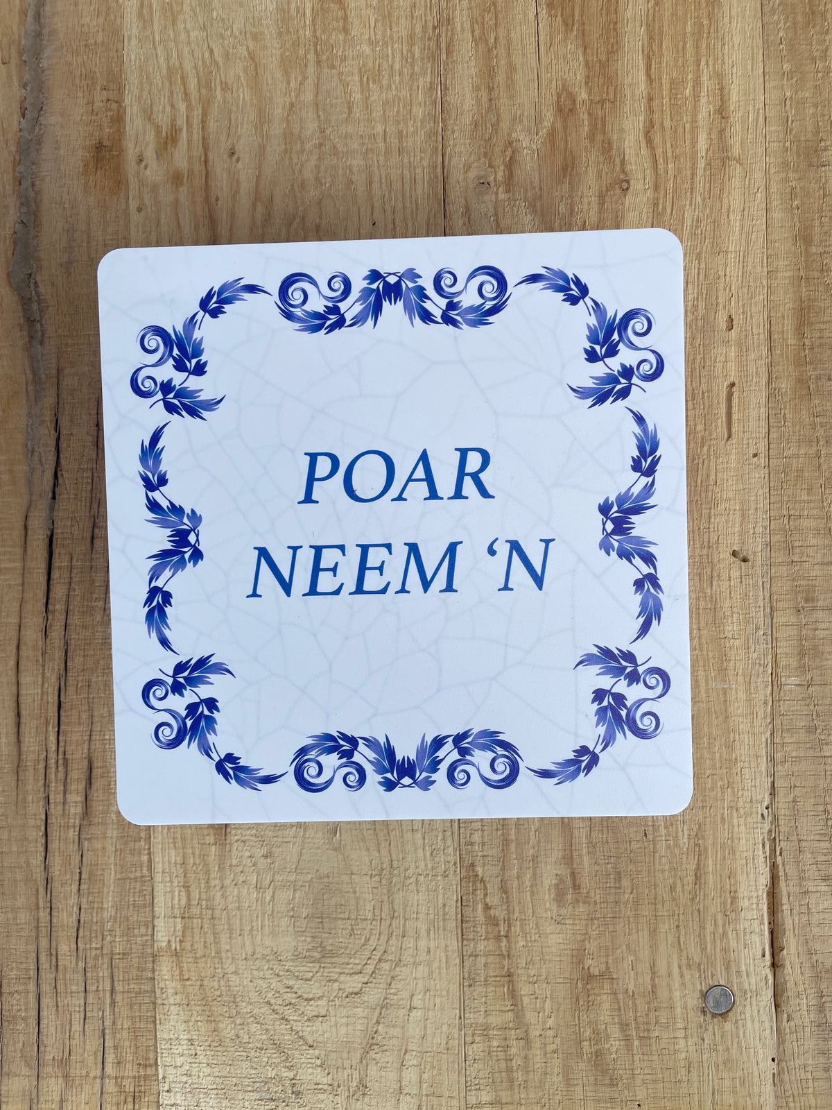 Mancave tegels met diverse spreuken 20x20cm
