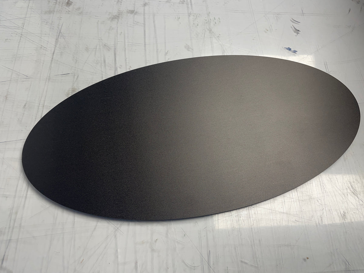 Reclamebord Vespa logo, aluminium, afmeting 40x20 cm