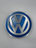 Reclamebord Volkswagen rond logo embleem, aluminium, 40x40cm