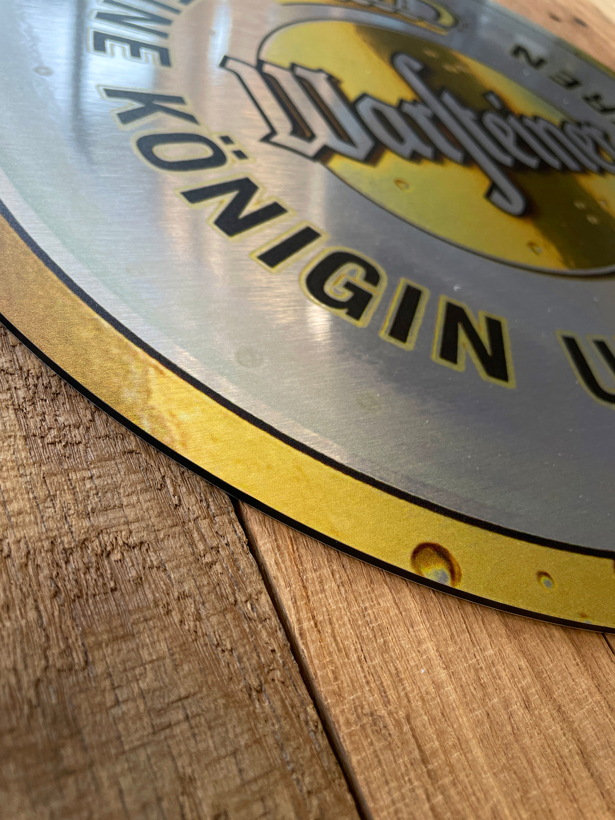 Warsteiner Reclamebord – Aluminium Logo Bord 40x40 cm