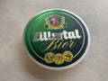 Reclamebord Zillertal bier logo, aluminium, 40x40cm