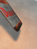 Reclamebord Duvel bierfles bord klein, aluminium, 10x25 cm